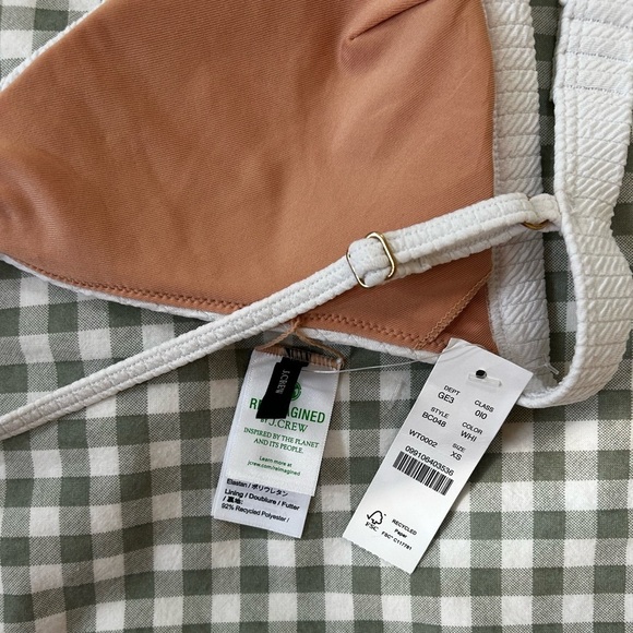 nwt J.Crew- bikini top - size xs - Picture 3 of 3